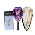 Raquete beach tennis vision strange 2025 + capa e munhequeira exclusiva vision pro