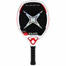 Raquete Beach Tennis Xcalante Carbono 3K 22mm EVA Soft Com Capa Overgrip Antiderrapante Intermediária