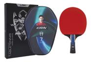 Raquete Classica Carbono 7 Estrelas Loki Profissional Tenis Mesa ITTF + Capa