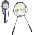 Raquete de badminton com 2 unidades + 2 petecas e bolsa