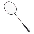 Raquete de Badminton DHS Nex CQ02BA Super Light Carbon Series Preta e Vermelha
