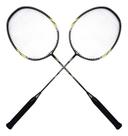 Raquete De Badminton Tênis e Squash Jogue Na Praia Clube Quintal Quadra Par De raquetes LE-6404