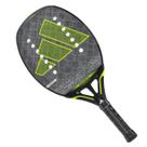 Raquete de Beach Tennis Adidas Adipower 3.3 H14 Preta Prata e Limão Raquete de Beach Tennis Adidas Adipower 3.3 H14 Preta Prata e Limão