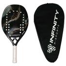 Raquete De Beach Tennis Infinity R-Sport Profissional 100% Carbono 3K C/ Capa Black EVA Áspera Tênis Raquete De Beach Tennis Infinity R-Sport Profissional 100% Carbono 3K C/ Capa Black EVA Áspera Tênis