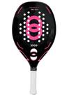 Raquete de Beach Tennis Joog Infinity 3K Pro Full Carbon EVA Pro - Preto/Rosa Raquete de Beach Tennis Joog Infinity 3K Pro Full Carbon EVA Pro - Preto/Rosa