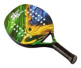 Raquete de Beach Tennis Sand Spin Brazilian Flag Full Carbon
