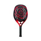 Raquete de Beach Tennis Turquoise Black Death Red - 2022 Raquete de Beach Tennis Turquoise Black Death Red - 2022