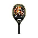 Raquete de Beach Tennis Turquoise Revolution Time Yellow - 2022 Raquete de Beach Tennis Turquoise Revolution Time Yellow - 2022