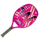 Raquete de Beach Tennis Wave Super Control Rosa Carbono 12k
