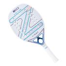 Raquete De Beach Tennis Zeiq Light - Leo Branco 3K Raquete De Beach Tennis Zeiq Light - Leo Branco 3K
