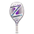 Raquete de Beach Tennis Zeiq Pro Violet Collani White