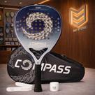 Raquete de Padel Compass Elegancy JJ 12k 2026 Júlio Julianoti