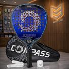 Raquete de Padel Compass Hexa GB 12k 2026 Gervasio Del Bono