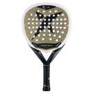 Raquete de Padel Drop Shot Explorer 8.0 - 2025 branca dourada e preta