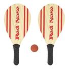 Raquete de Praia Frescobol Red Nose com Duas Raquetes, Bola e Sacola Bel Fix Raquete de Praia Frescobol Red Nose com Duas Raquetes, Bola e Sacola Bel Fix