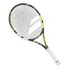Raquete de Tênis Babolat Aero Junior 25 225g Cinza Amarelo e Preto