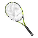 Raquete De Tênis Babolat Boost Aero Cinza Chumbo e Verde Limão