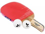 Raquete De Tênis De Mesa Butterfly Biriba Ii Caneta Penhold