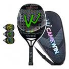 Raquete de tênis de praia Camewin 100% fibra de carbono 12k Predator