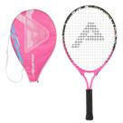 Raquete de tênis infantil AMA SPORT 25" com bolsa de nylon rosa