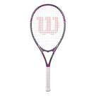 Raquete de Tênis Wilson Tour Slam - Adulto - Rosa/Cinza