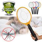 Raquete Elétrica Mata Mosquito Pernilongo Recarregável Bivolt - Tribo