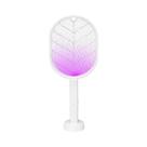 Raquete Elétrica Recarregável USB Para Mosquitos Com Ângulo Ajustável, Mata Insetos E Moscas