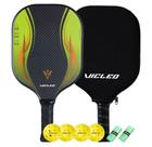 Raquete Pickleball Vicleo Kawasaki 1un +2 Bolas+ 1 Overgrip