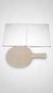Raquete Tênis de Mesa Ataque + Borracha High Tension
