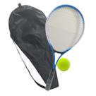 Raquete Tênis De Quadra Azul Semi Profissional + Bolinha