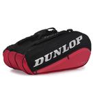 Raqueteira Dunlop CX Performance Thermo X8 Preta e Vermelha