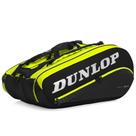 Raqueteira Dunlop SX Performance Thermo X12 Preta e Amarela