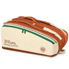 Raqueteira Wilson Roland Garros 9 Packs Bege 2026 Raqueteira Wilson Roland Garros 9 Packs Bege 2026