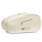 Raqueteira Zeiq Hummel Off White e Dourada