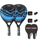 Raquetes de praia CAMEWIN Carbon Fiber 2 PCS com acessórios
