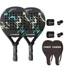 Raquetes de praia CAMEWIN Carbon Fiber 2 PCS com acessórios