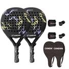 Raquetes de praia CAMEWIN Carbon Fiber 2 PCS com acessórios