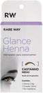 Rare way - kit glance henna castanho medio - 3,5g