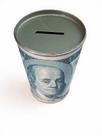 Raro e exclusivo cofre Benjamin Franklin Tipo Dollar Bank