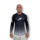 Rash Guard Jiu Jistu Mormaii Preto com Branco