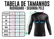 Rash Guard Masculina Compressão No-Gi Samurai Armor Manga Longa - G