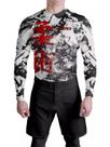 Rash Guard Masculina Compressão No Gi Samurai Jiu Jitsu Manga Longa