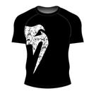 Rash Guard Venum Giant Classic Black Manga Curta Rash Guard Venum Giant Classic Black Manga Curta
