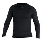 Rash Guard Venum Technical Basic Manga Longa - Preta