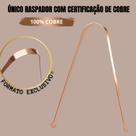 Raspador Cobre Limpador Lingua Cobre Raspador Cobre Limpador Lingua Cobre