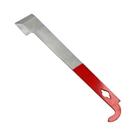 Raspador De Cauda Curvo De Aço Inoxidável 27CM Para Apicultura, Faca Tipo J Para Colmeia