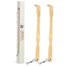Raspador de Costas YIMICOO de Bambu Natural 43 cm Cabo Longo 2 Unidades