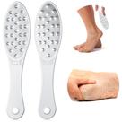 Raspador de pés Jutom, removedor de calos de dupla face em aço inoxidável Raspador de pés Jutom, removedor de calos de dupla face em aço inoxidável