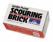 Raspador de pés U.S. Pumice Jumbo Scouring Brick Heavy Duty