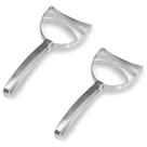 Raspador de pó ósseo BOLEXINO Professional em aço inoxidável (pacote com 2) Raspador de pó ósseo BOLEXINO Professional em aço inoxidável (pacote com 2)